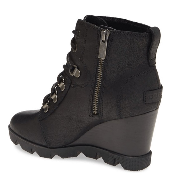 NWT Sorel Joan Uptown Waterproof Leather Ankle Bootie - Picture 5 of 14